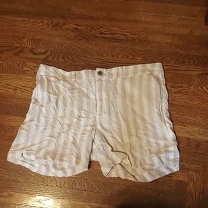 Purple striped Old Navy shorts